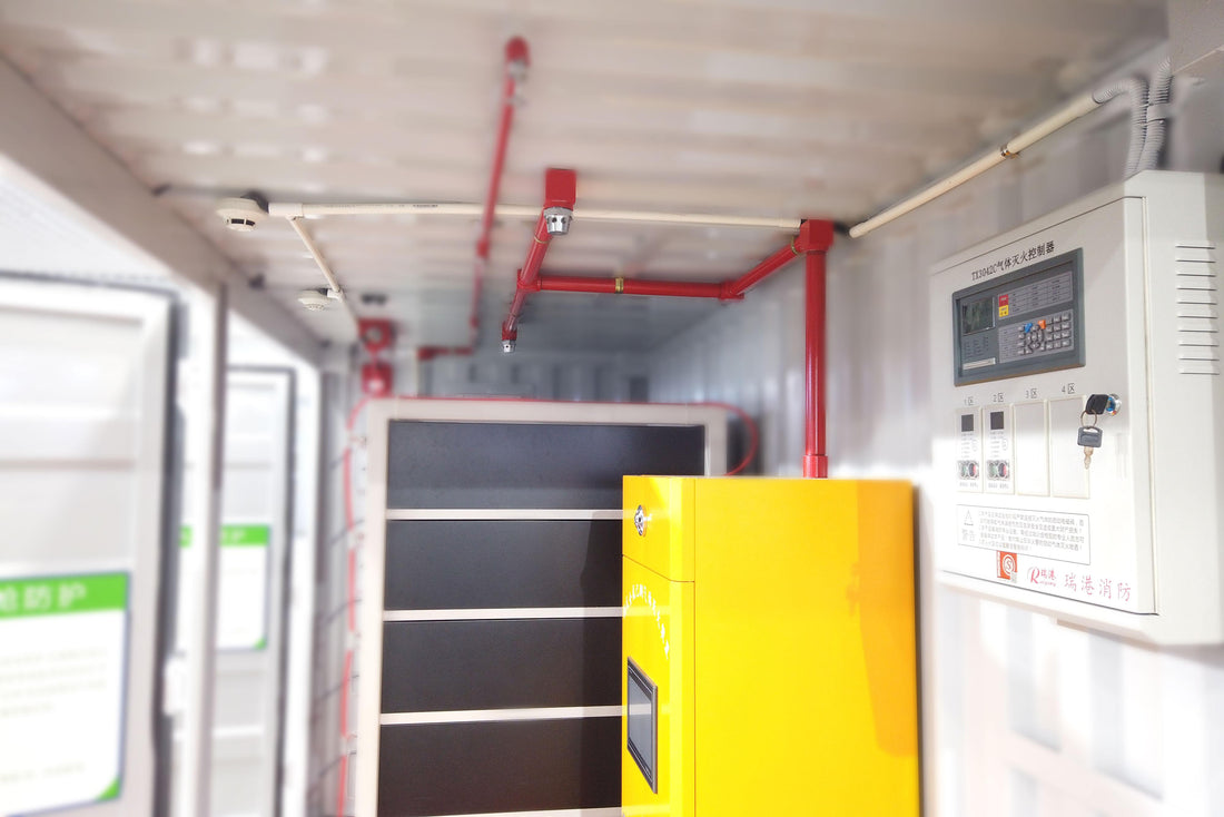 Containerized BESS Fire Protection System Explained